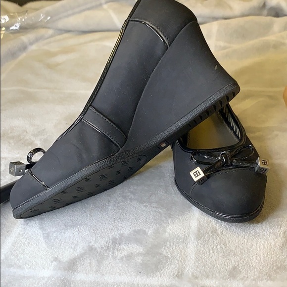 Tommy Hilfiger wedge shoes. Synthetic material - Picture 2 of 4